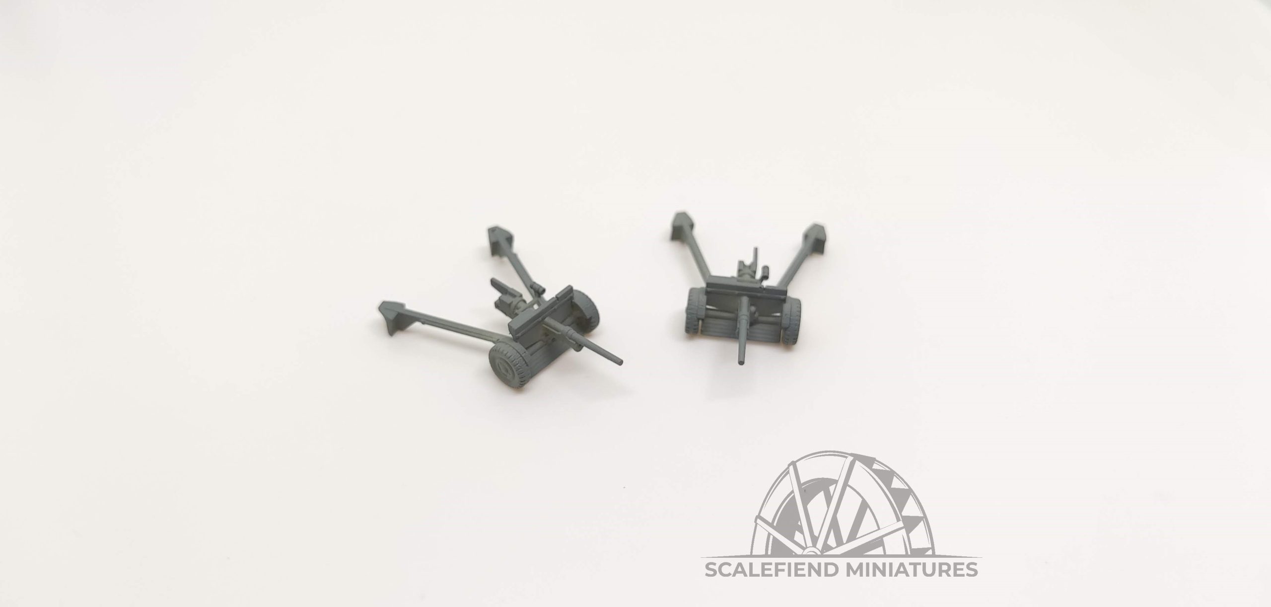 1/100 (15mm) US M3 37mm anti-tank gun x2 image 1