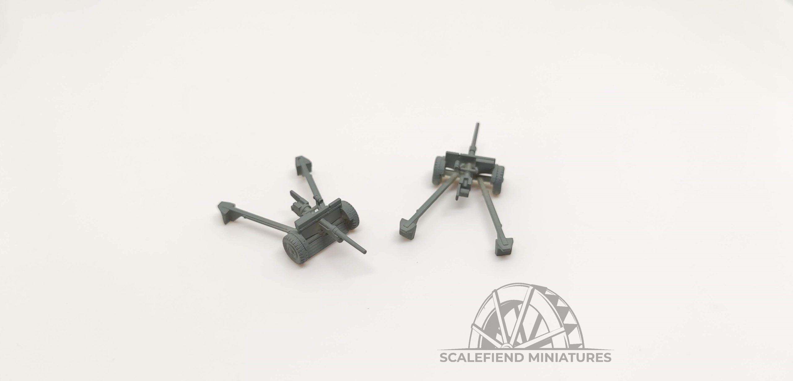 1/100 (15mm) US M3 37mm anti-tank gun x2 image 2