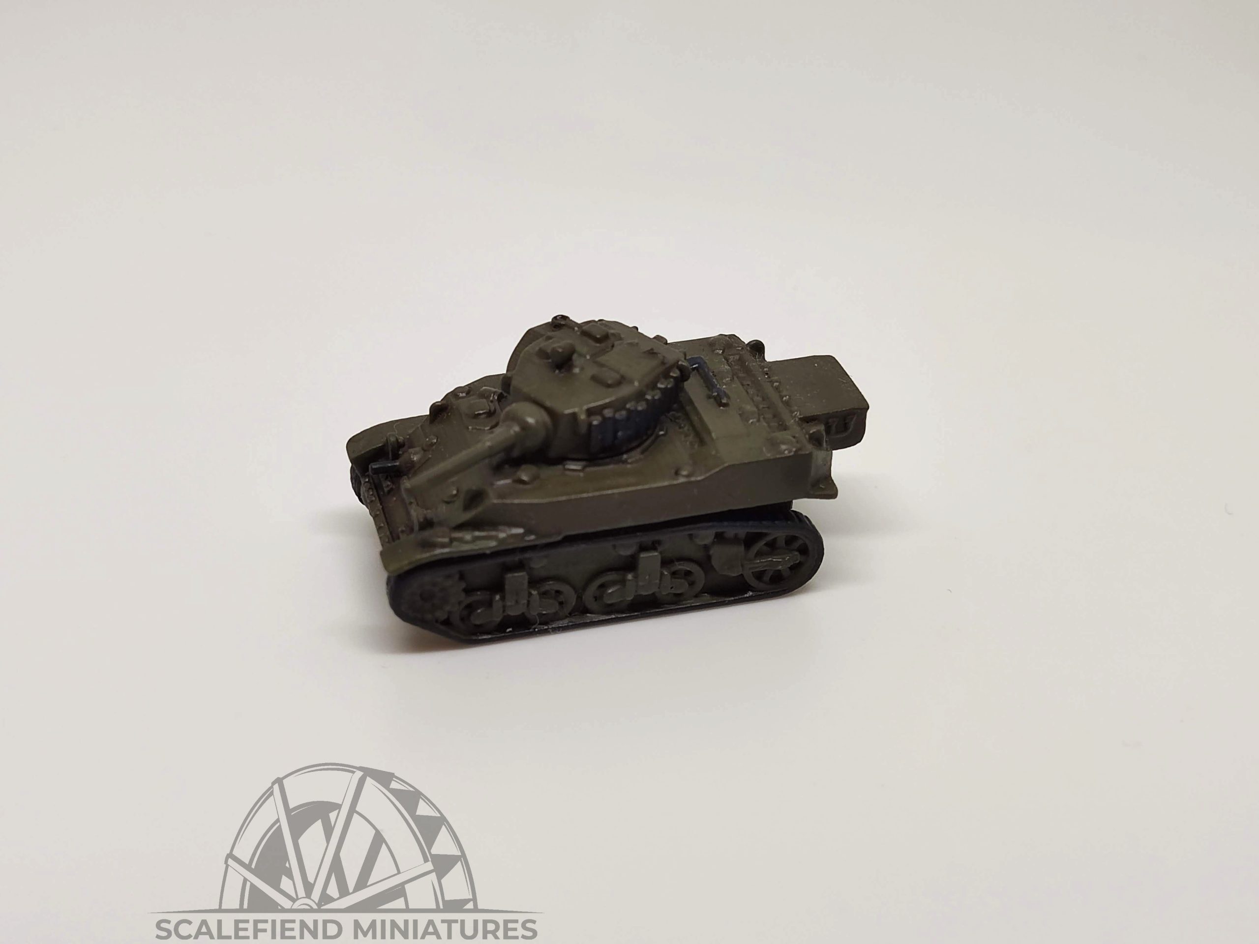 1/100 (15mm) US M5A1 Stuart Light Tank image 1
