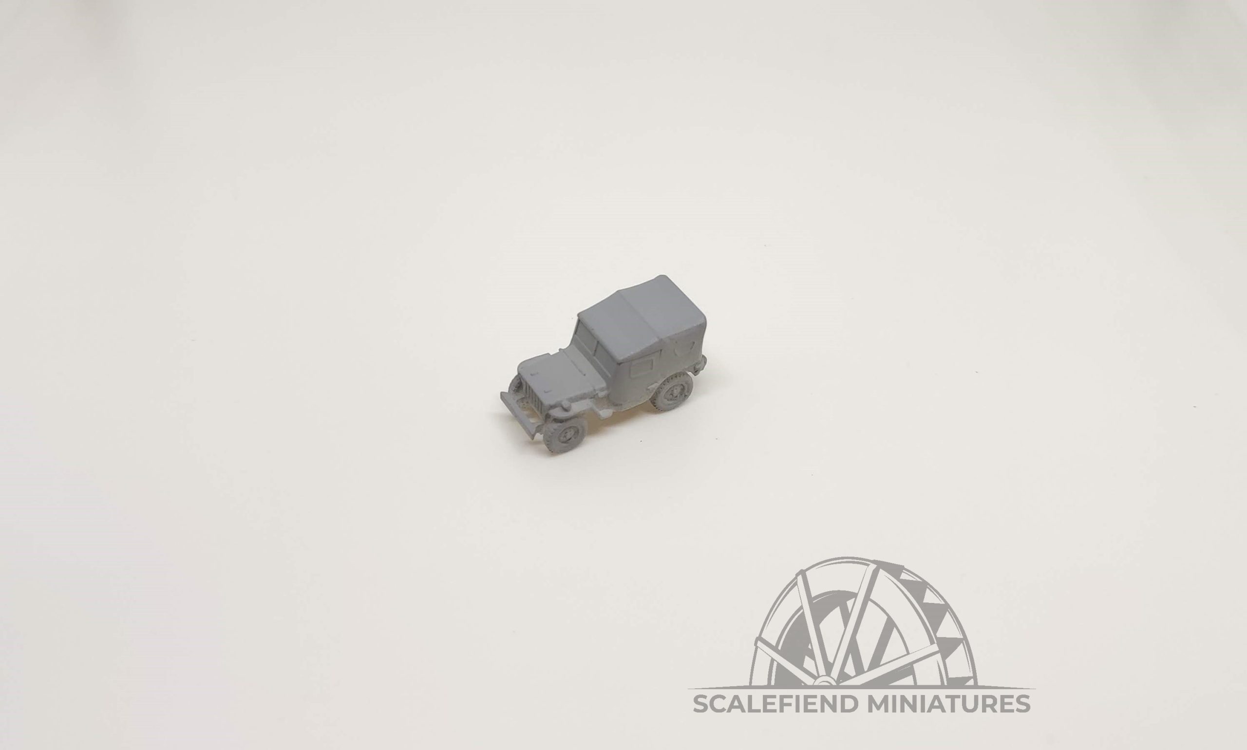 1/100 (15mm) Willys MB Jeep (canvas closed) x2 image 1