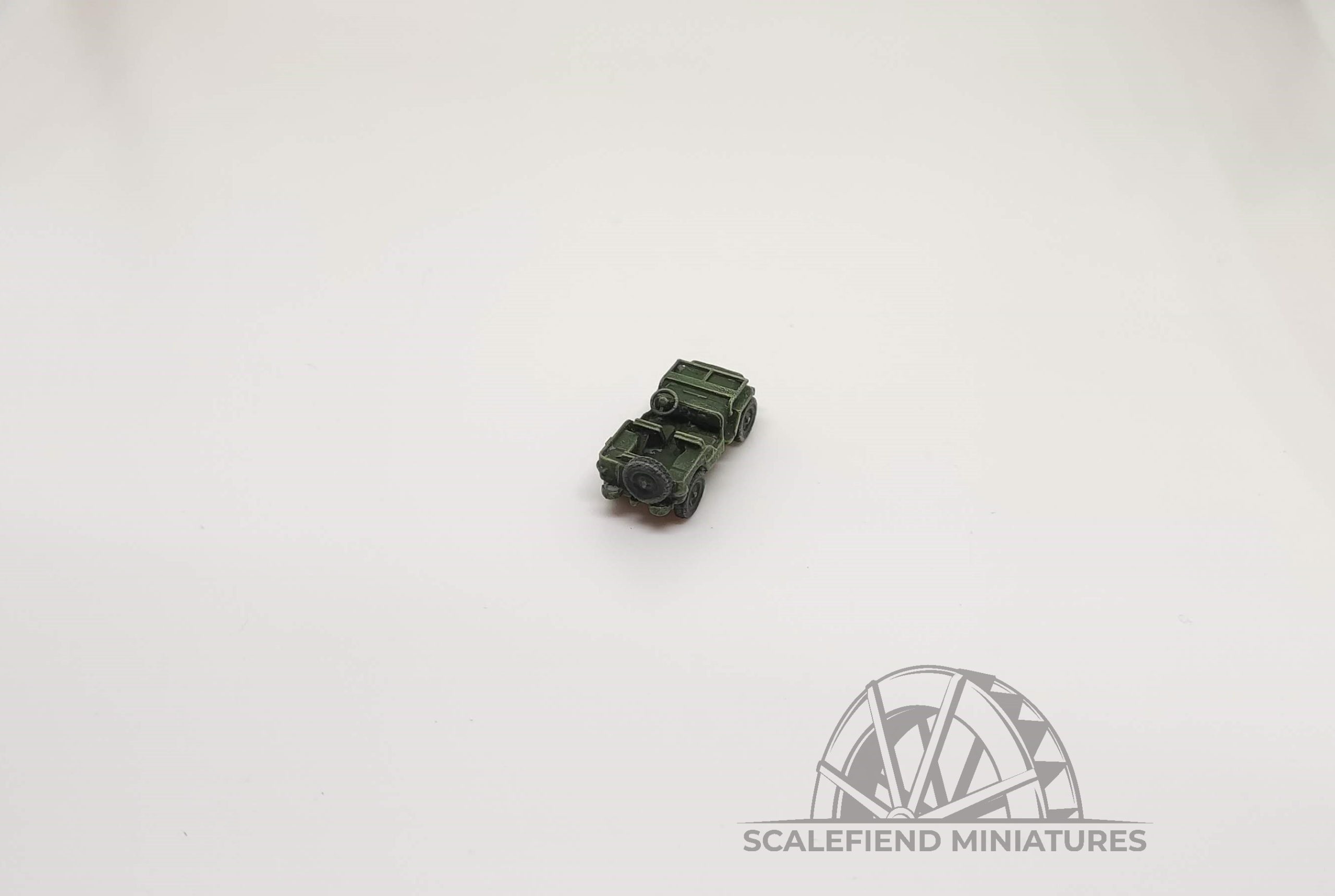 1/100 WWII Willys MB Jeep (canvas open) x2 image 3