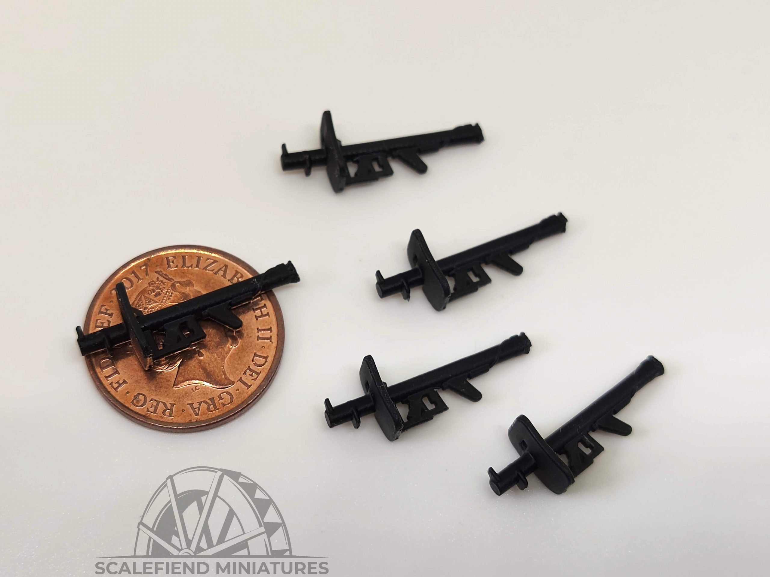 1/72 20mm scale German WWII Panzerschreck x5 - small arms image 2