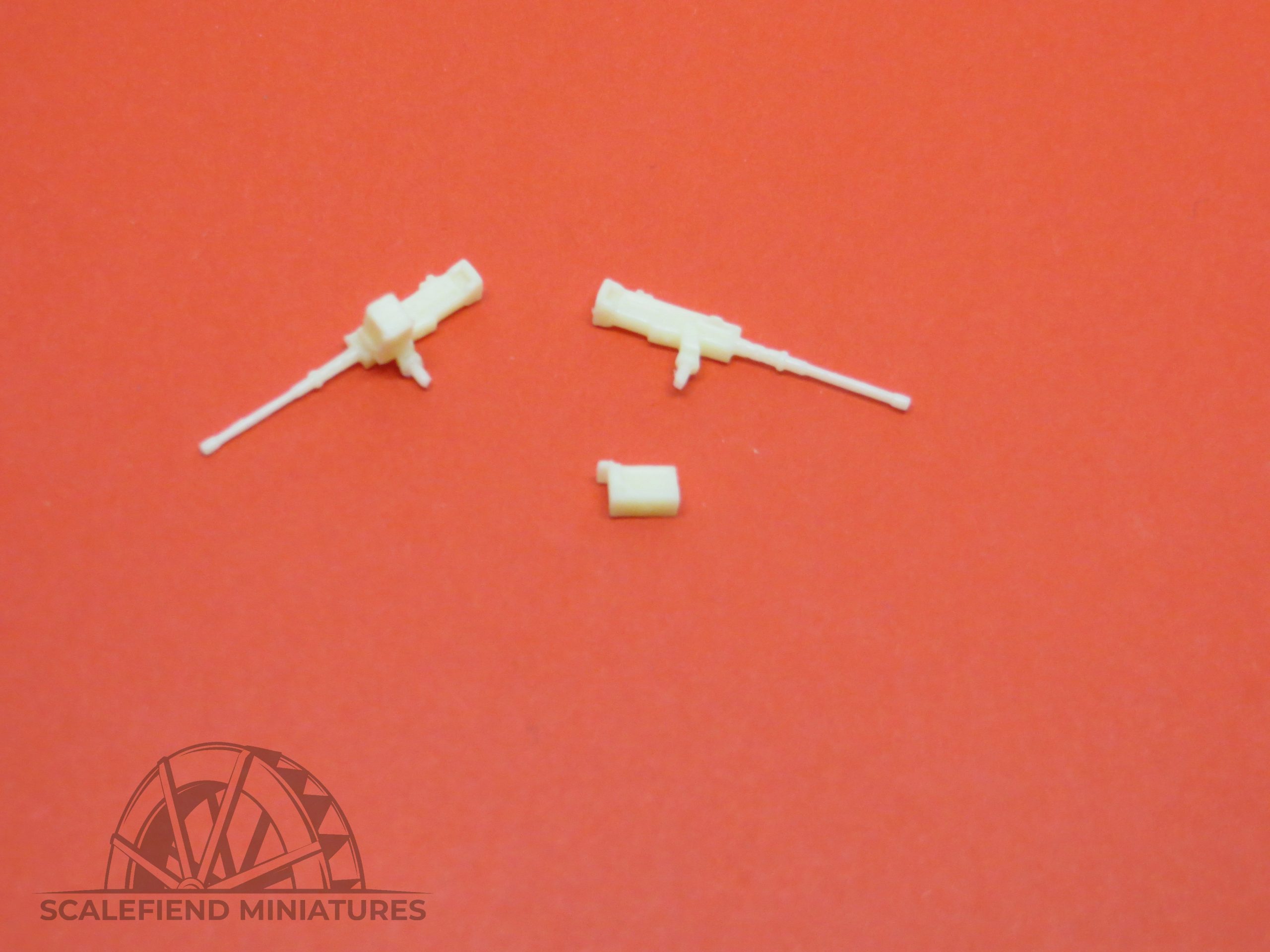 1/72 .50 cal US M2 Browning machine gun /w vehicle mount x2 image 1