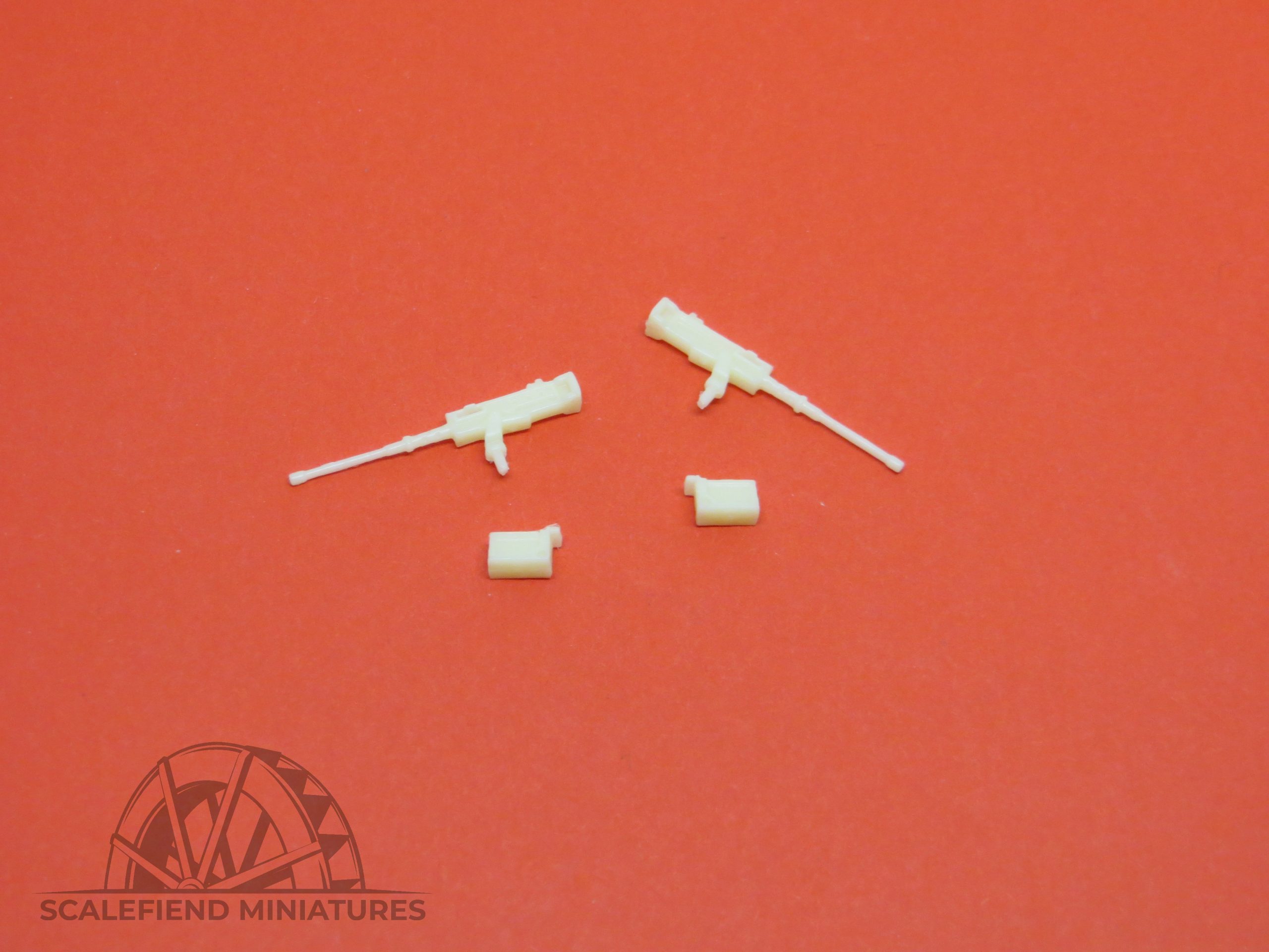 1/72 .50 cal US M2 Browning machine gun /w vehicle mount x2 image 3