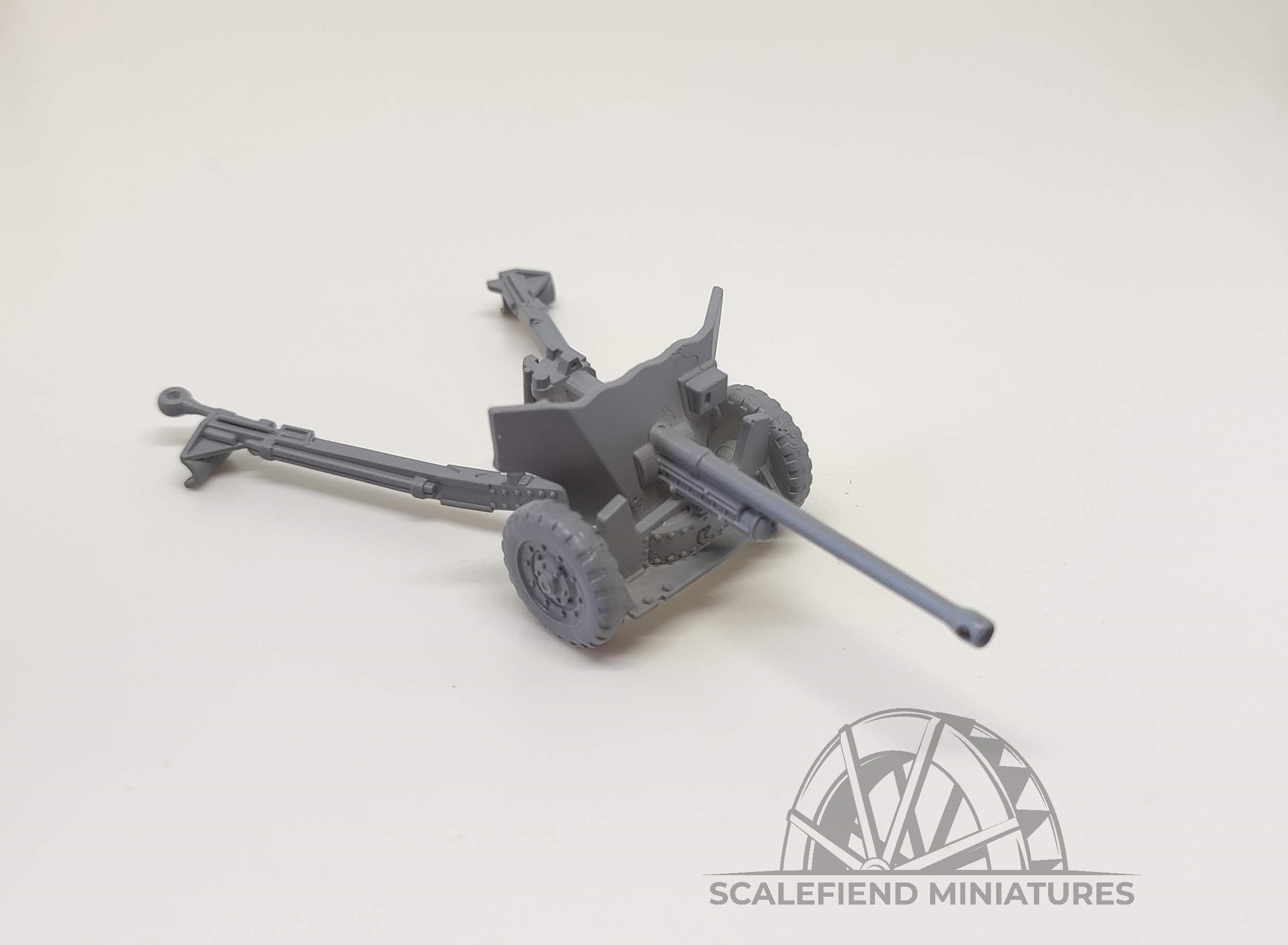 1/72 British 6 pounder anti-tank gun image 1