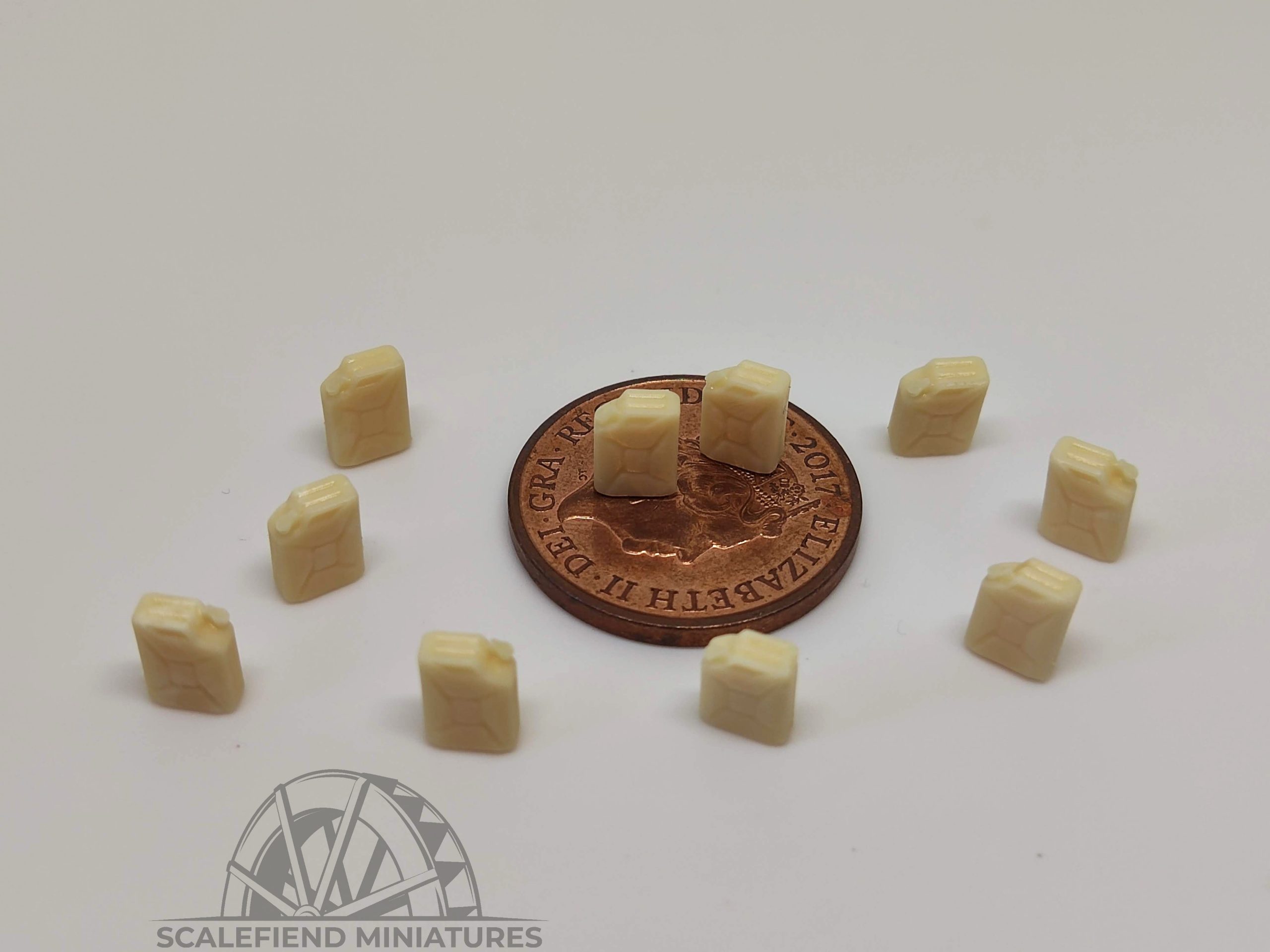 1/72 German WWII Jerry Cans x 10 image 1