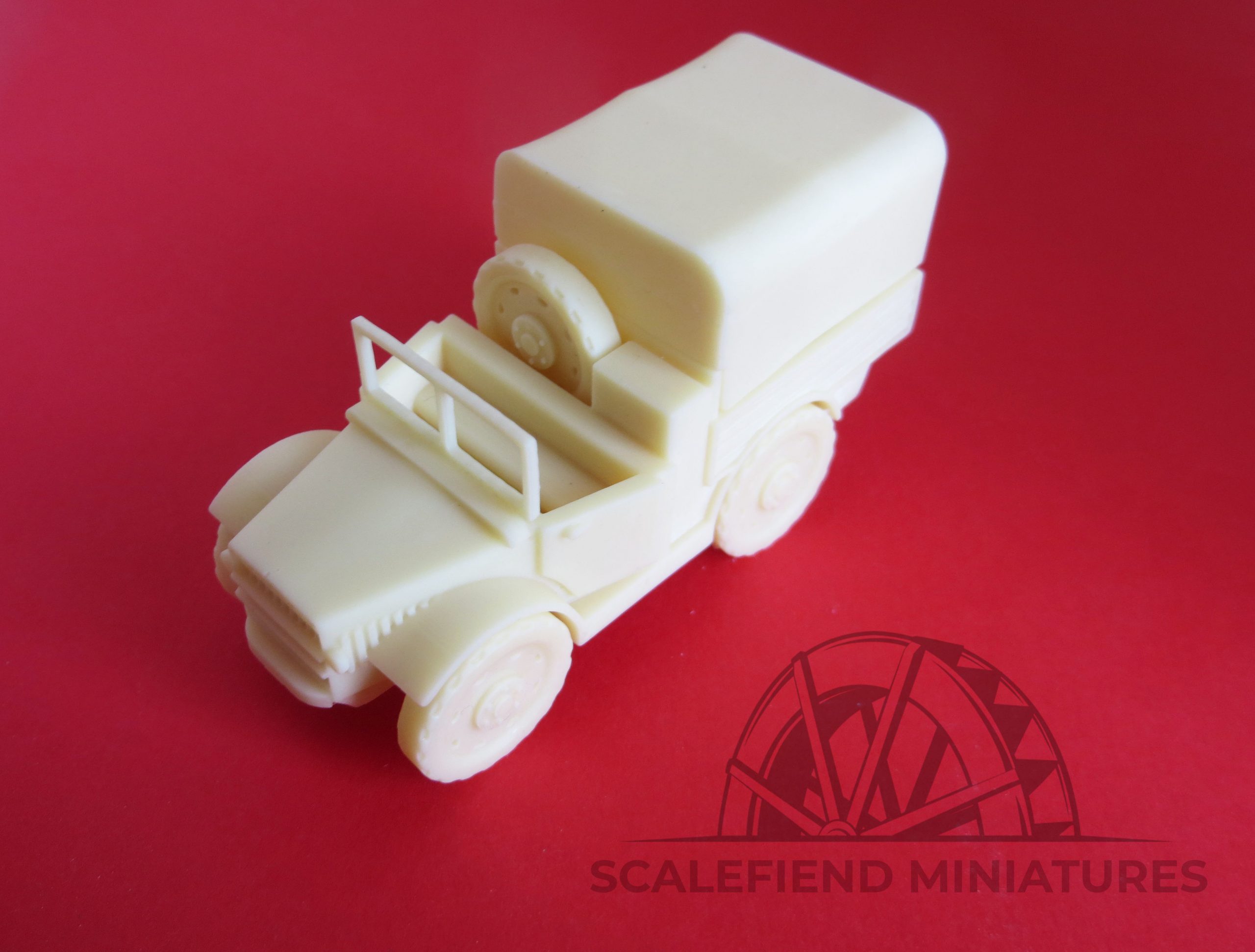 1/72 Italian SPA AS.37 truck - WW2 - Quick Build Kit image 1