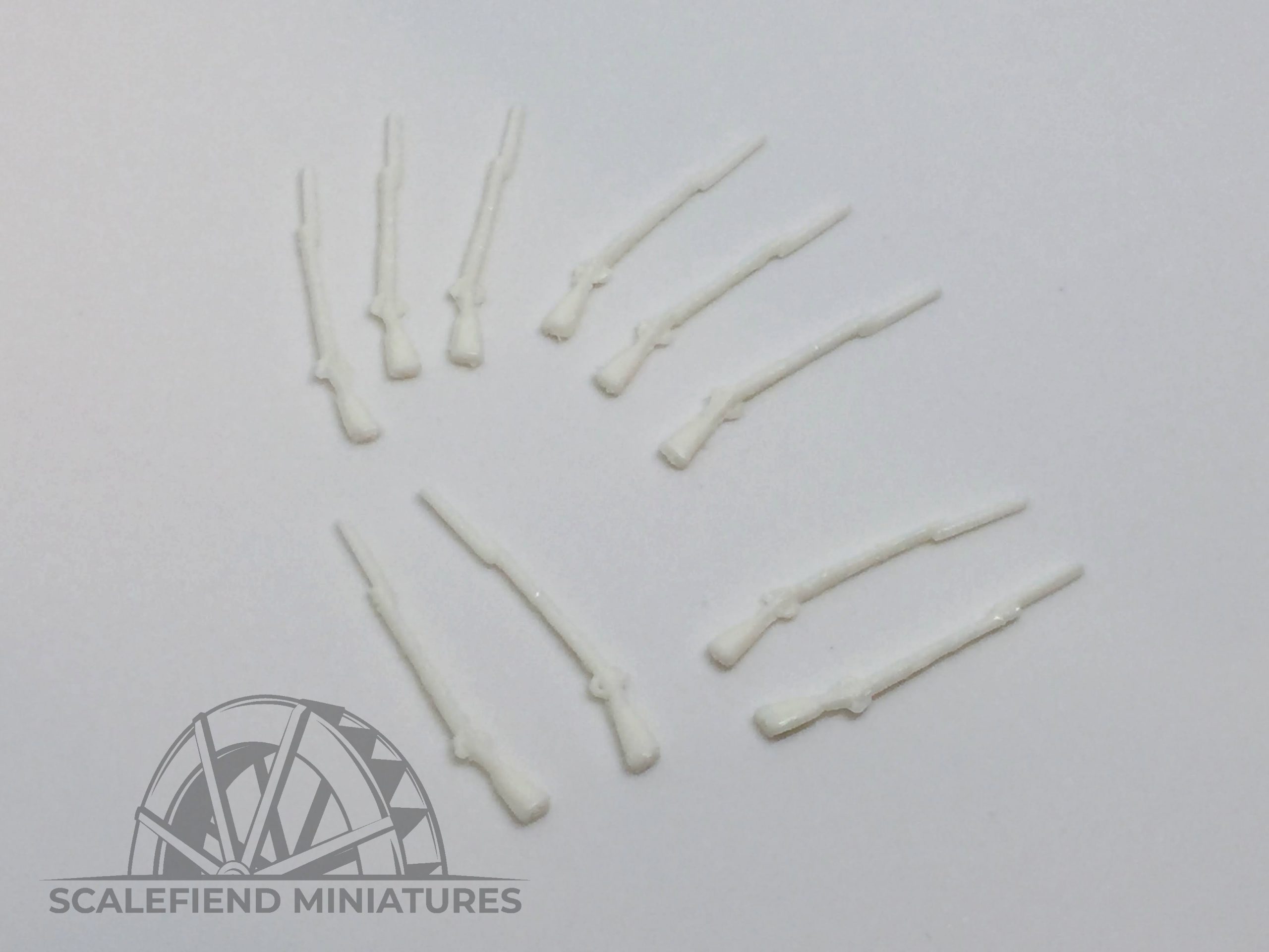 1/72 Napoleonic French Muskets with bayonet x10 image 1