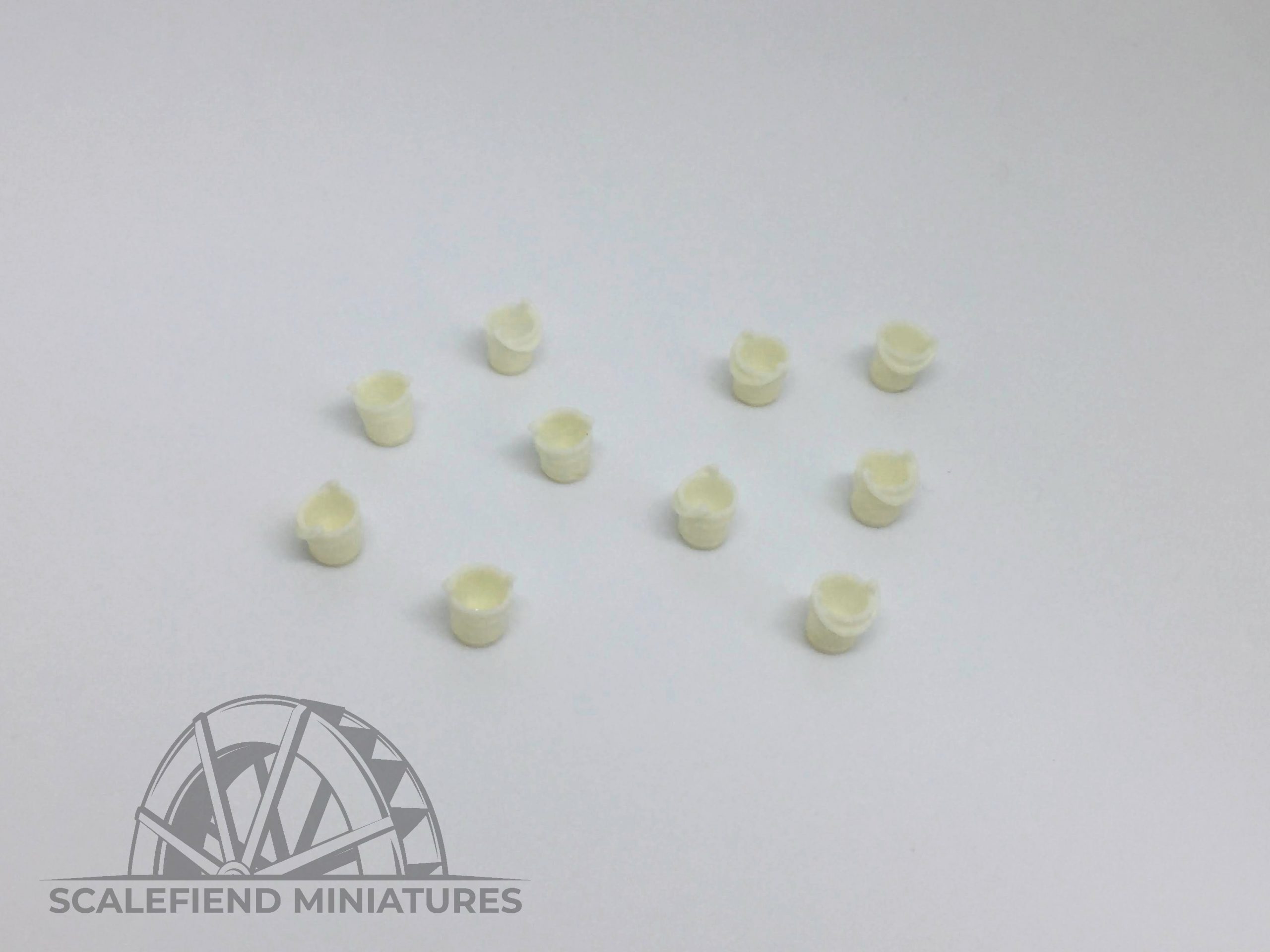 1/72 Wooden Buckets x10 image 3