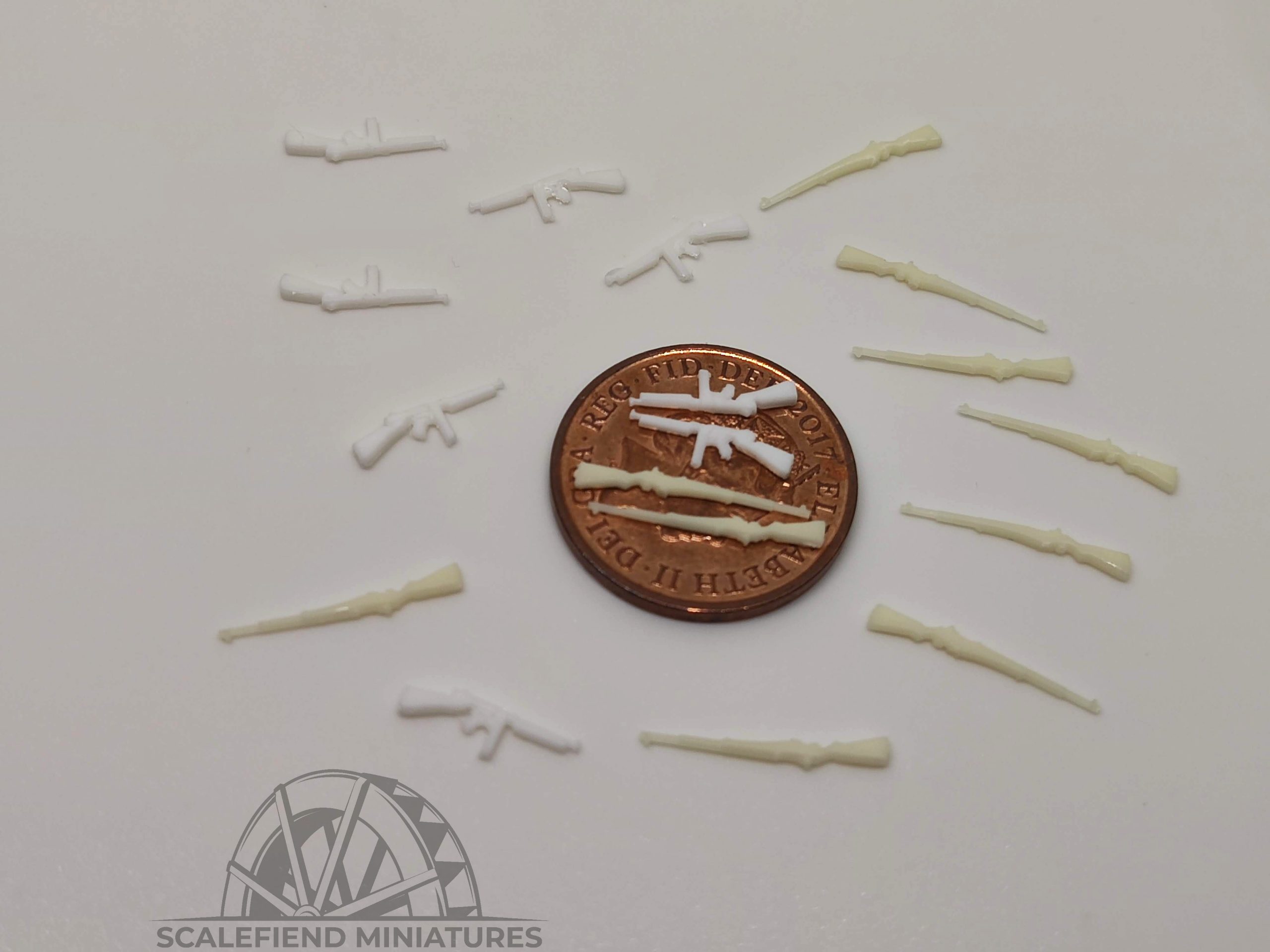 1/72 WWII US Small Arms set - M1 Garands & M1A1 Thompsons image 1