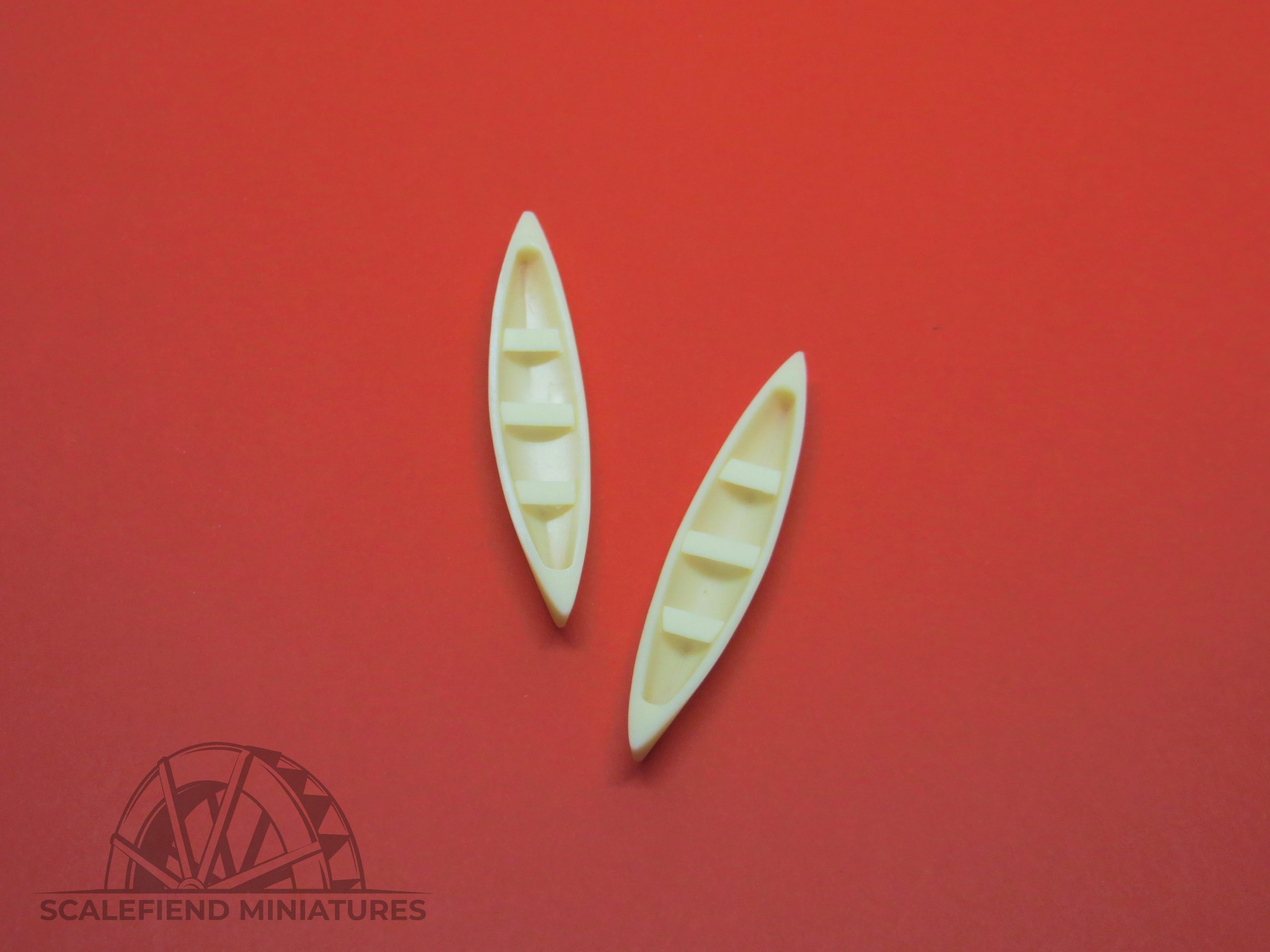 1/87 (HO) canoes x2 image 2