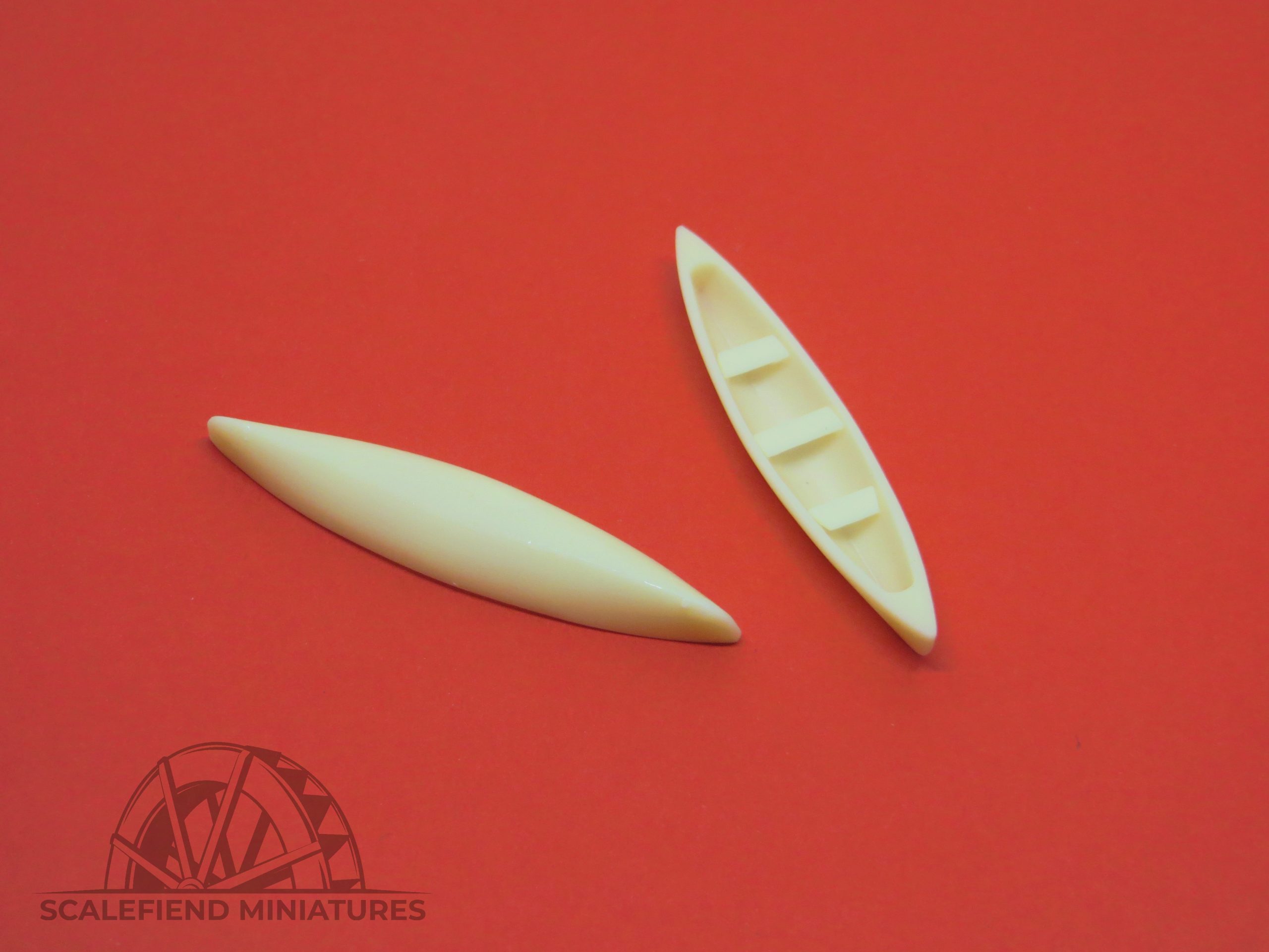 1/87 (HO) canoes x2 image 3