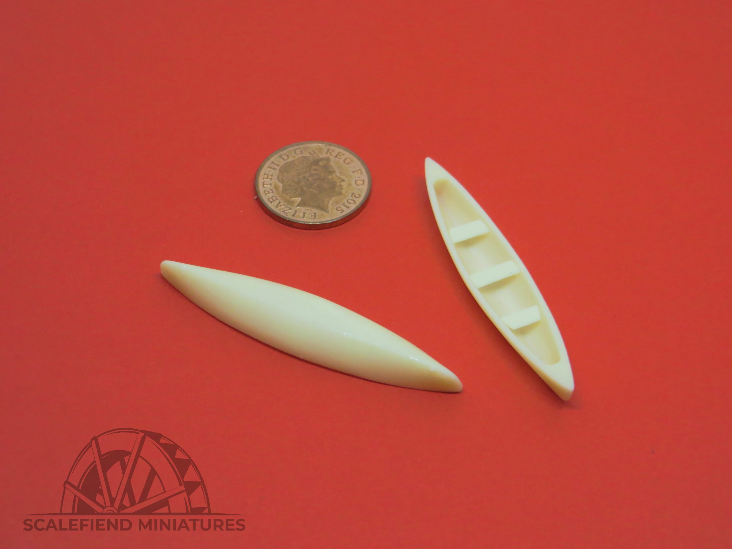1/87 (HO) canoes x2 image 5